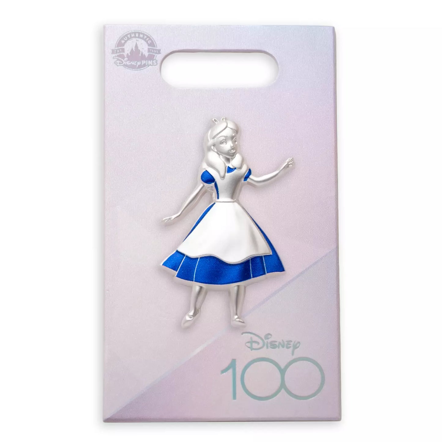 Alice - Disney 100 Platinum Characters Pin