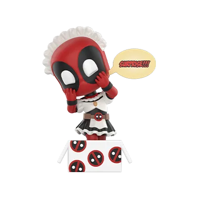Pop Mart Marvel Deadpool Series Figures Blind Mystery Box