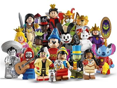 Retired LEGO Minifigure Series Disney 100