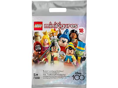 Retired LEGO Minifigure Series Disney 100