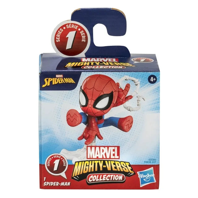 Hasbro Marvel Spider-Man Mighty-Verse Collection Series 1, Spider-Man Action Figure for Kids 4+