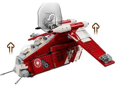 75354 LEGO Star Wars The Clone Wars Coruscant Guard Gunship