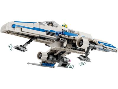 75364 LEGO Star Wars Ahsoka New Republic E-wing vs. Shin Hati's Starfighter