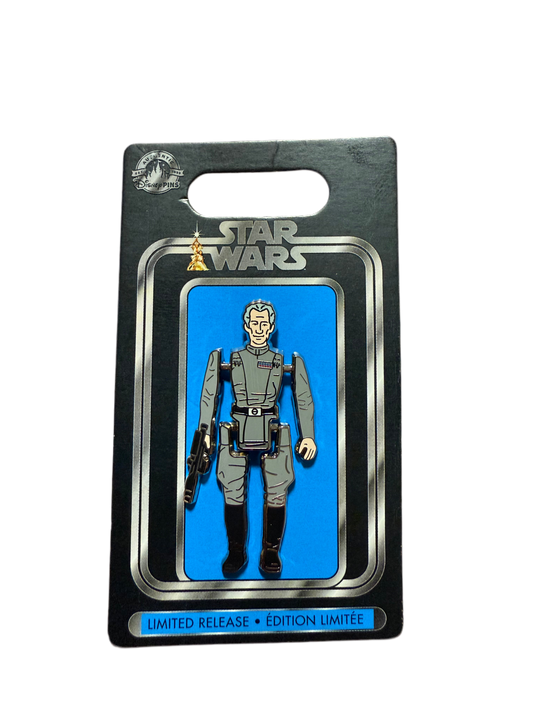 Grand Moff Tarkin, Articulated Moving Pin Star Wars Action Figure Limited Release