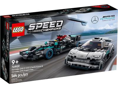 RETIRED-76909 Speed Champions Mercedes-AMG F1 W12 E Performance & Mercedes-AMG Project One