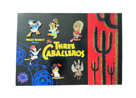 Limited Edition 1500 Three Caballeros 60th Anniversary 6-Pin Set