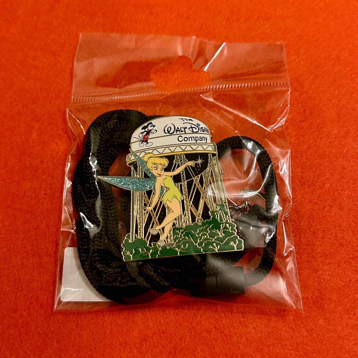 TWDC Water Tower Cast Member Exclusive Lanyard: Tinkerbell LE 300