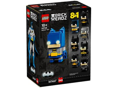 Retired LEGO 40748 BrickHeadz DC Comics Super Heroes Batman 8in1