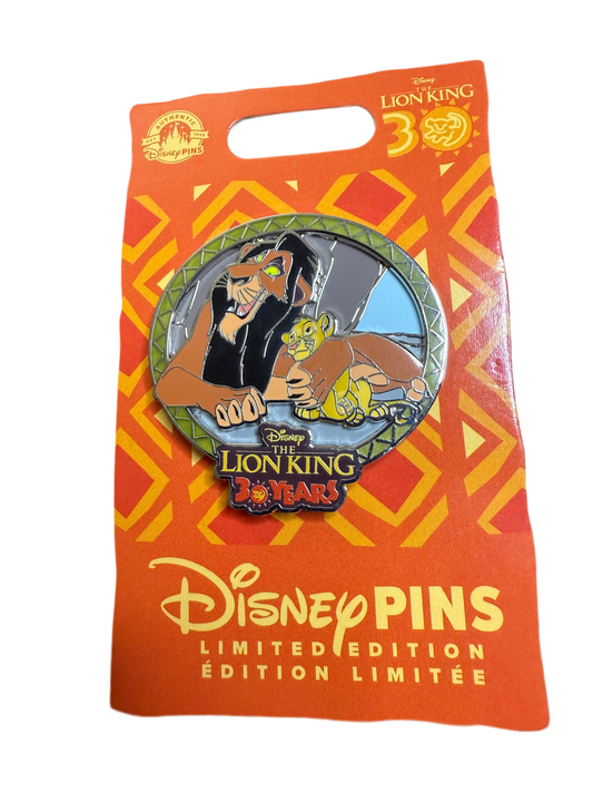 Limited Edition 4000 Scar and Young Simba - 30th Anniversary - Lion King