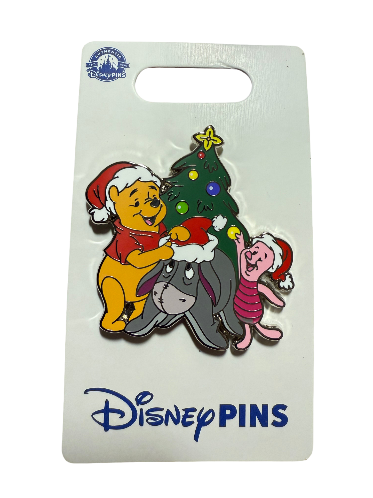 Tree Decorating Pooh, Eeyore and Piglet Christmas 2024 Open Edition