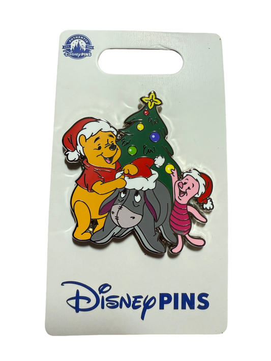 Tree Decorating Pooh, Eeyore and Piglet Christmas 2024 Open Edition