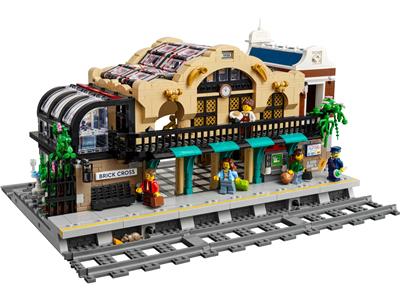 910034 LEGO Brick Cross Train Station