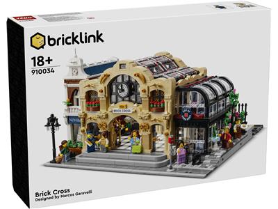 910034 LEGO Brick Cross Train Station
