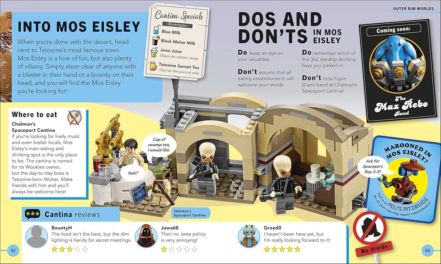 LEGO Star Wars Yoda's Galaxy Atlas: With Exclusive Yoda LEGO Minifigure - Hardcover