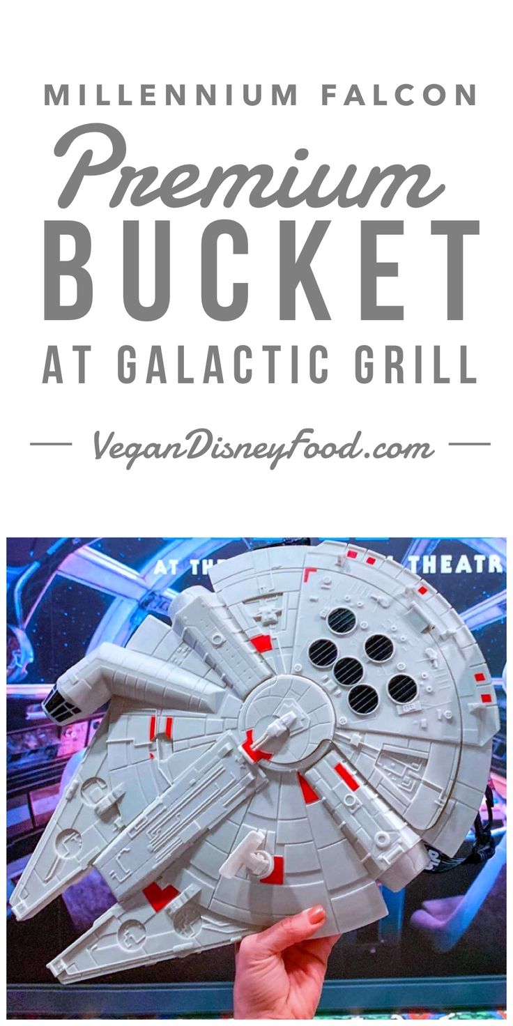 Star Wars Millennium Falcon Snack/Toy Bucket - NEW