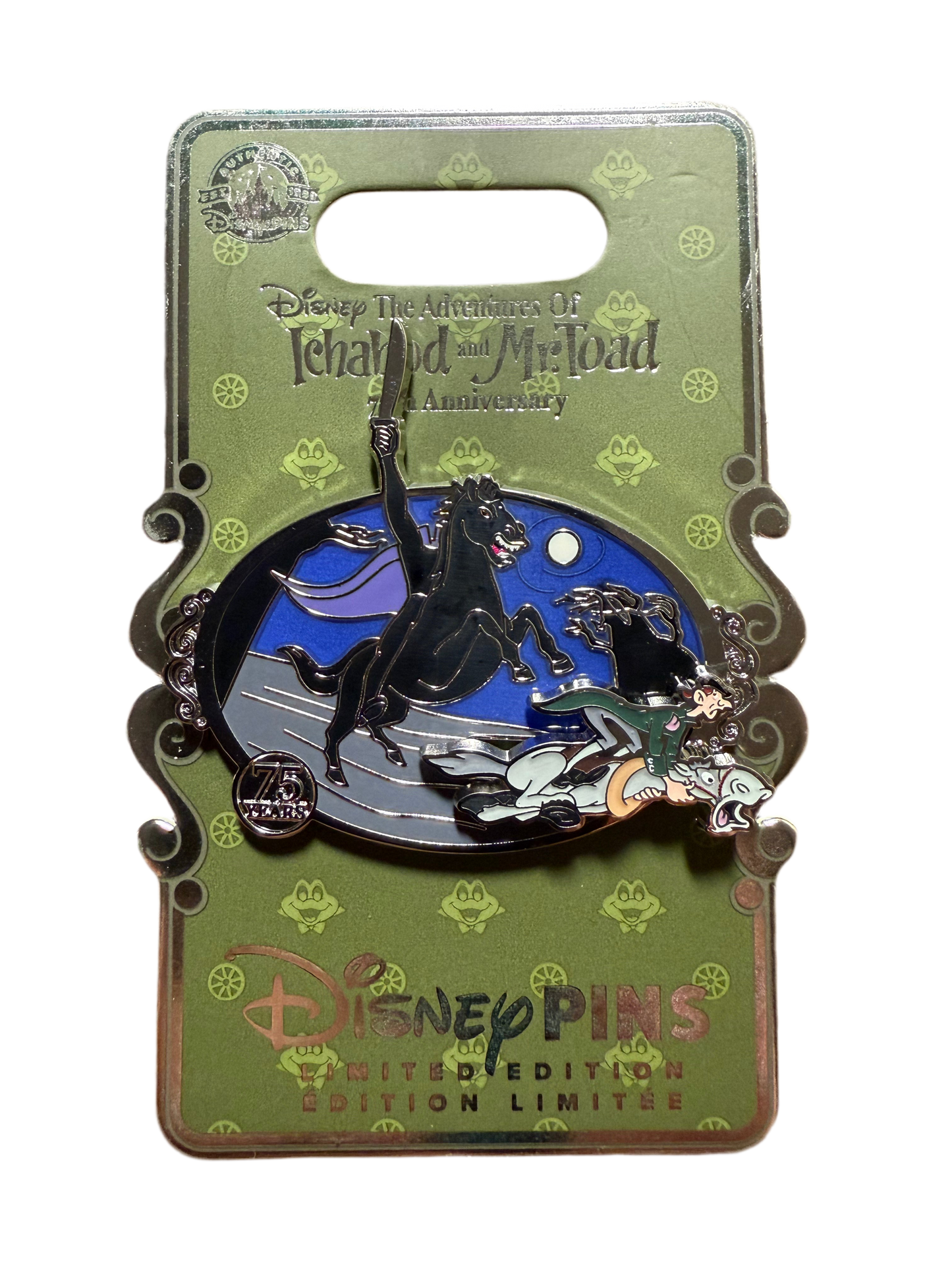 75th Anniversary — Headless Horseman Chasing Ichabod Crane