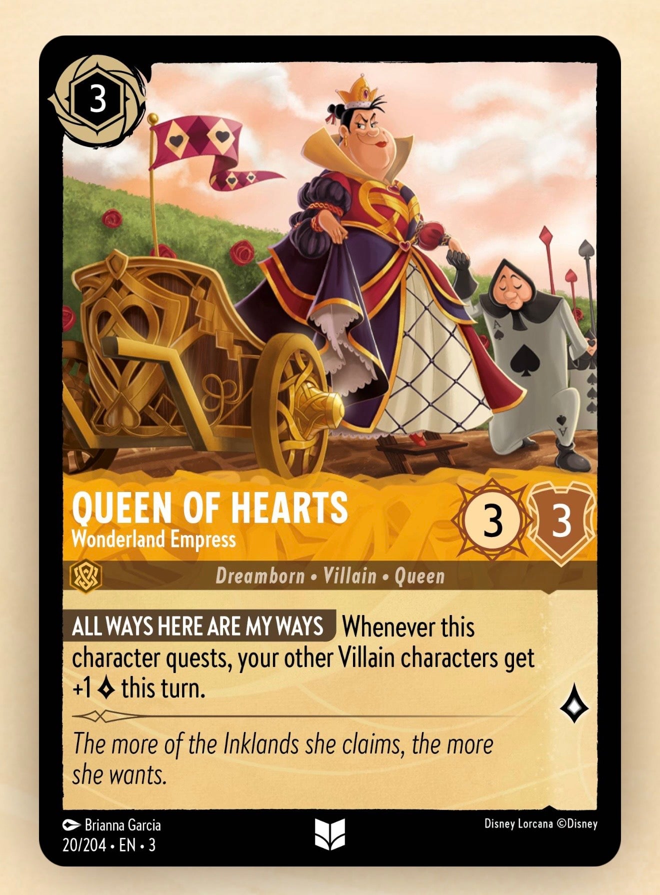 Lorcana Chapter Three - Into The Inklands Trading Cards - Singles