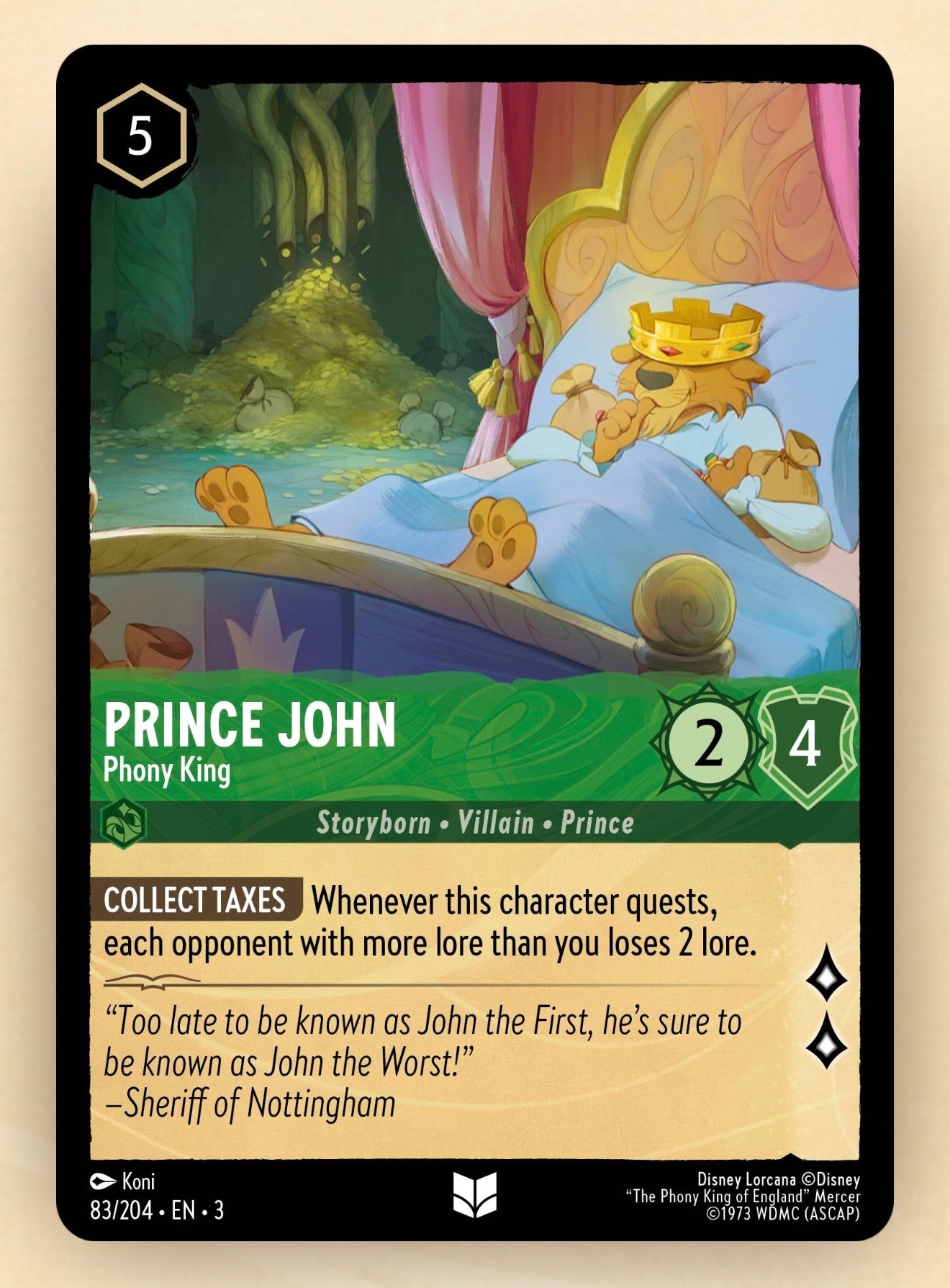 Lorcana Chapter Three - Into The Inklands Trading Cards - Singles