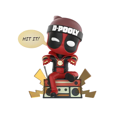 Pop Mart Marvel Deadpool Series Figures Blind Mystery Box