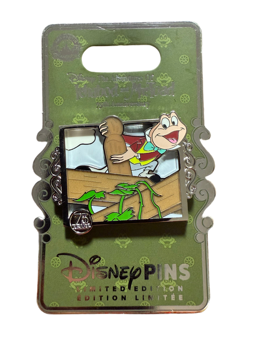 Limited Edition 2000 75th - Mr. Toad on Fence
The Adventures of Ichabod and Mr. Toad Anniversaries