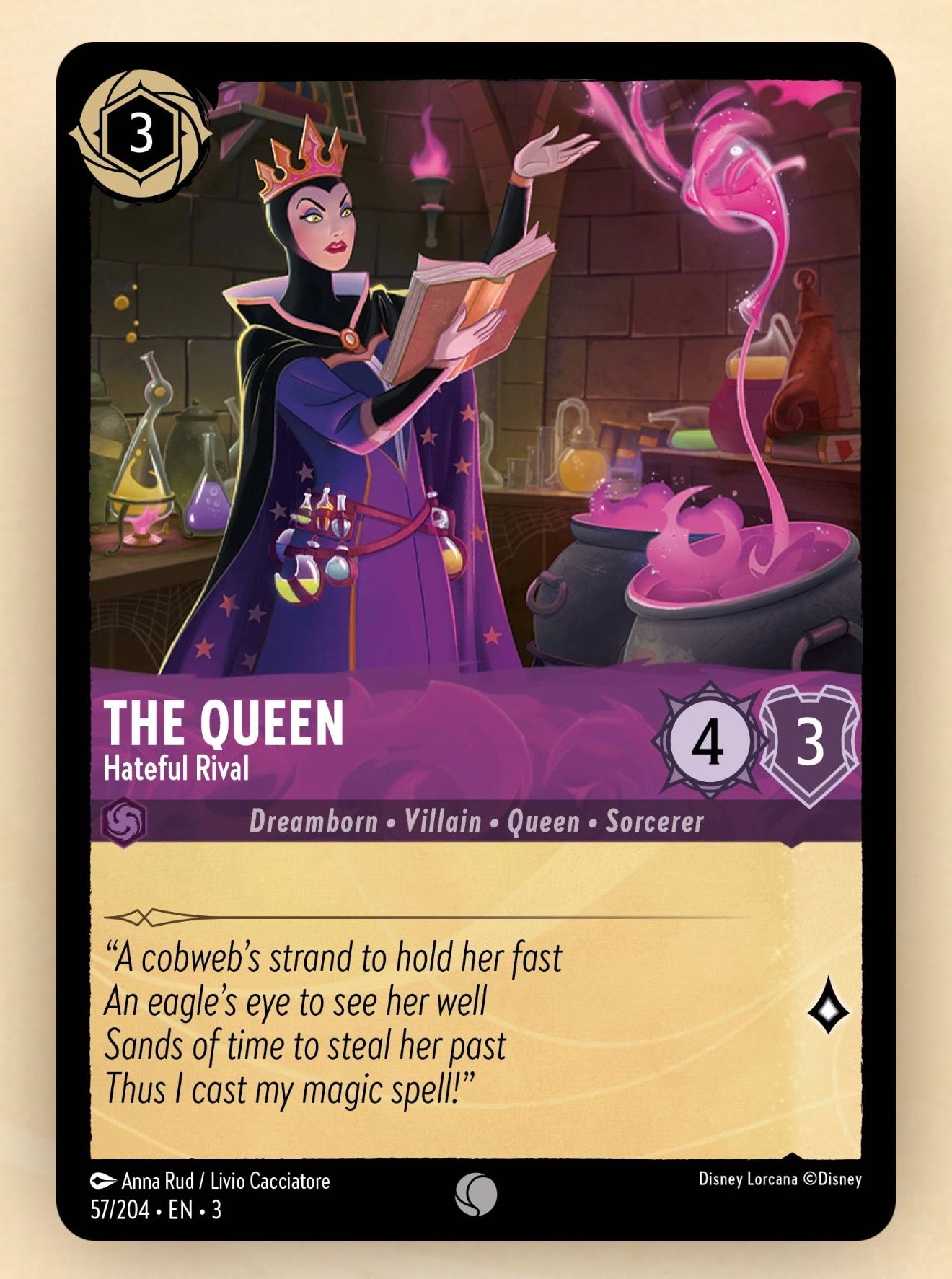 Lorcana Chapter Three - Into The Inklands Trading Cards - Singles