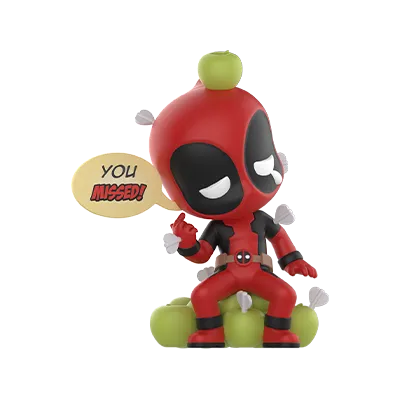 Pop Mart Marvel Deadpool Series Figures Blind Mystery Box
