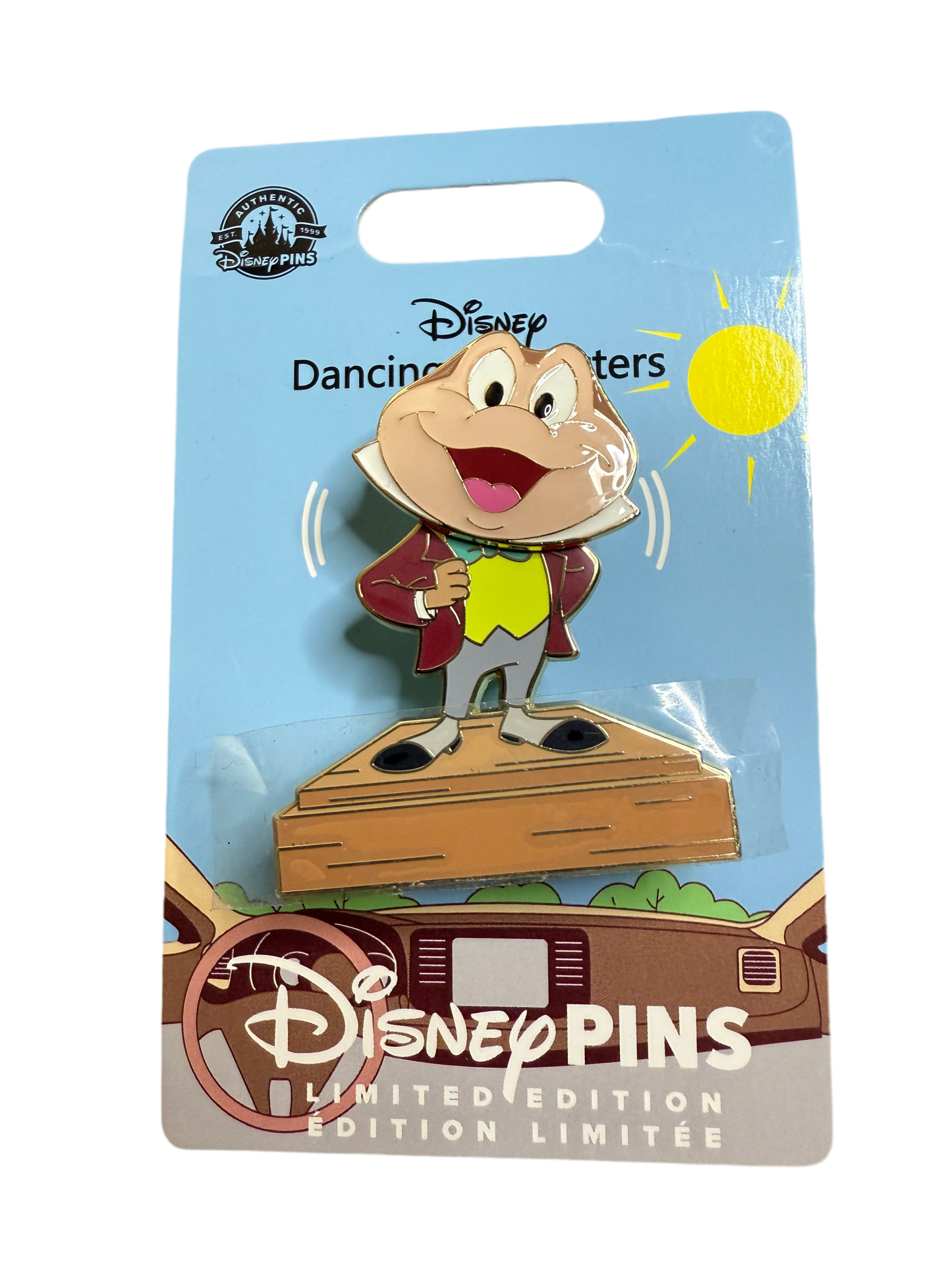 Limited Edition 4000 Mr. Toad Bobblehead Disney Dancing Characters Series