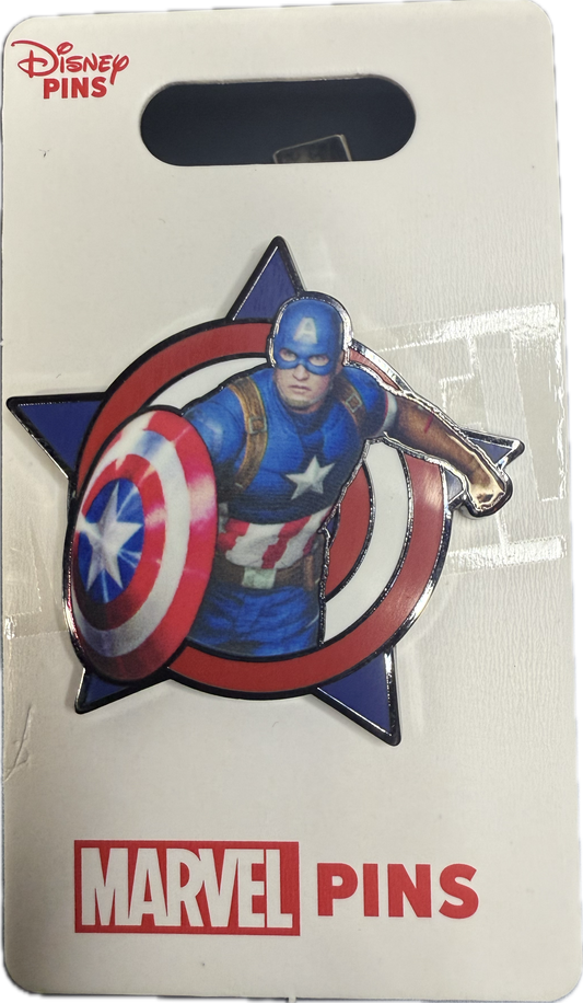 Disney Parks/DS - Marvel - Captain America Pin