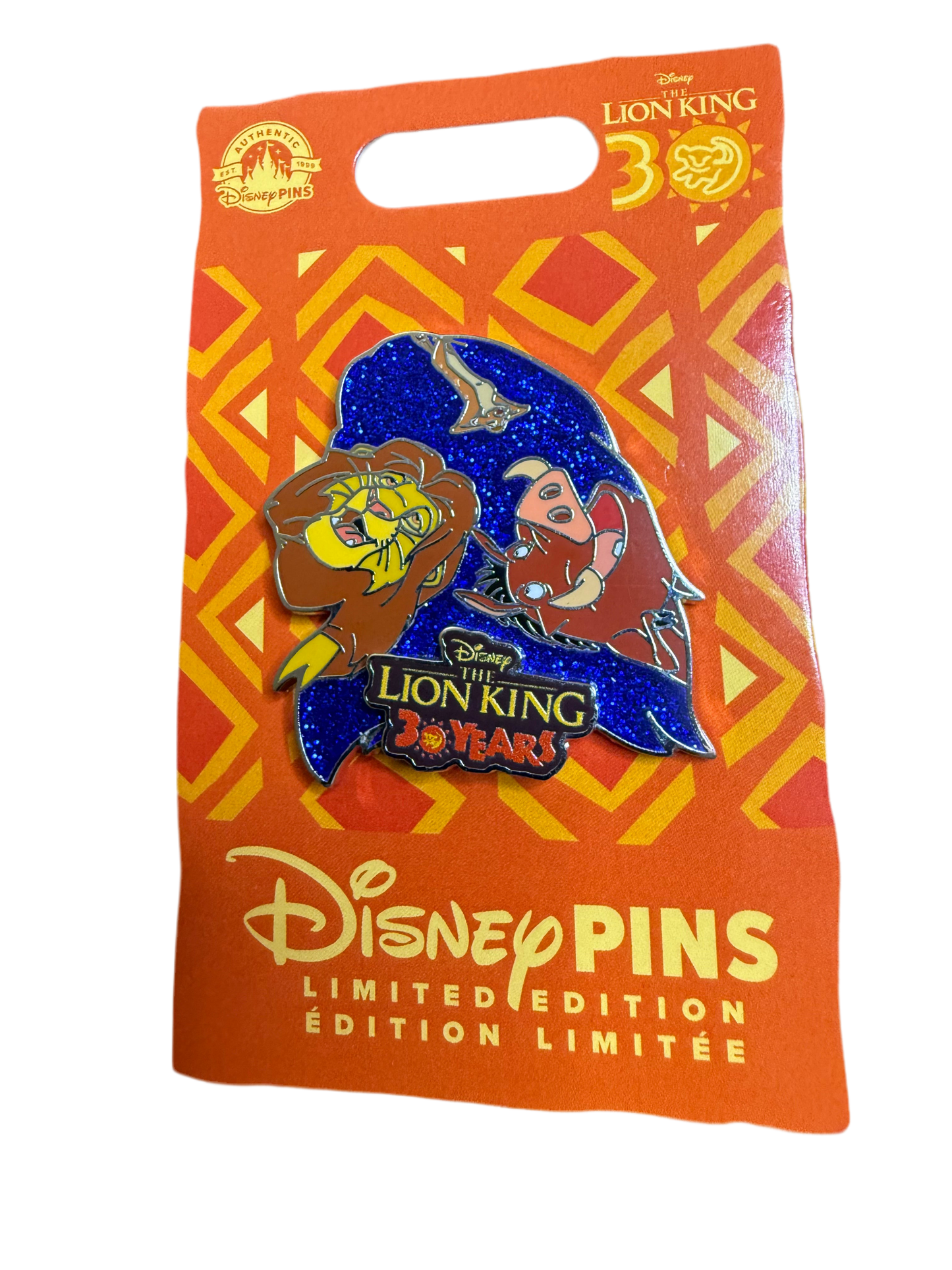 Limited Edition 4000 Simba, Pumbaa and Timon - Looking At Stars - 30th Anniversary - Lion King