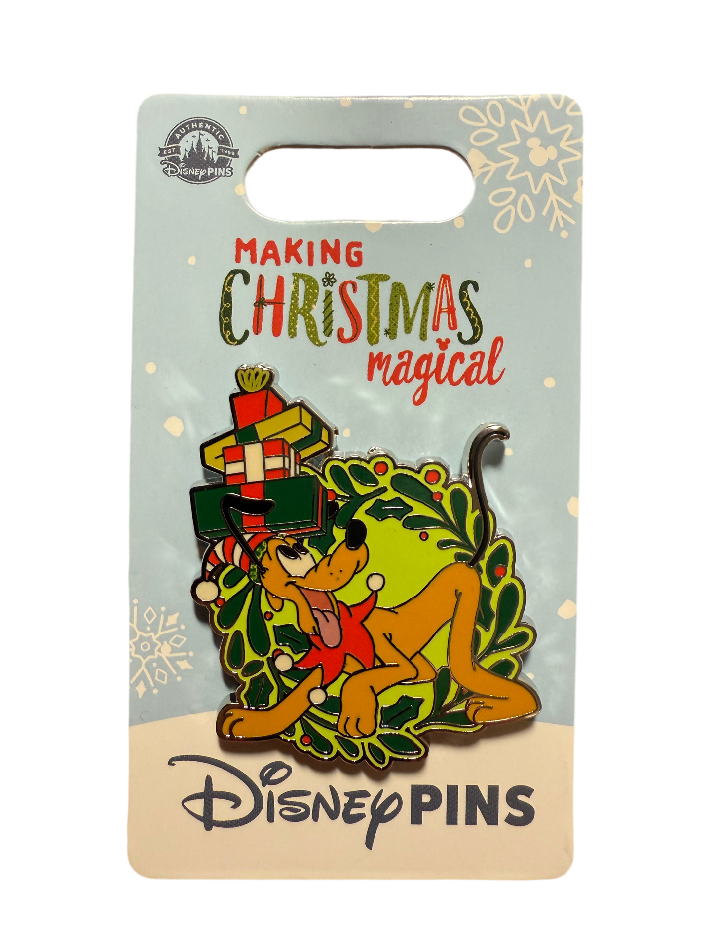 Pluto Making Christmas Magical Open Edition