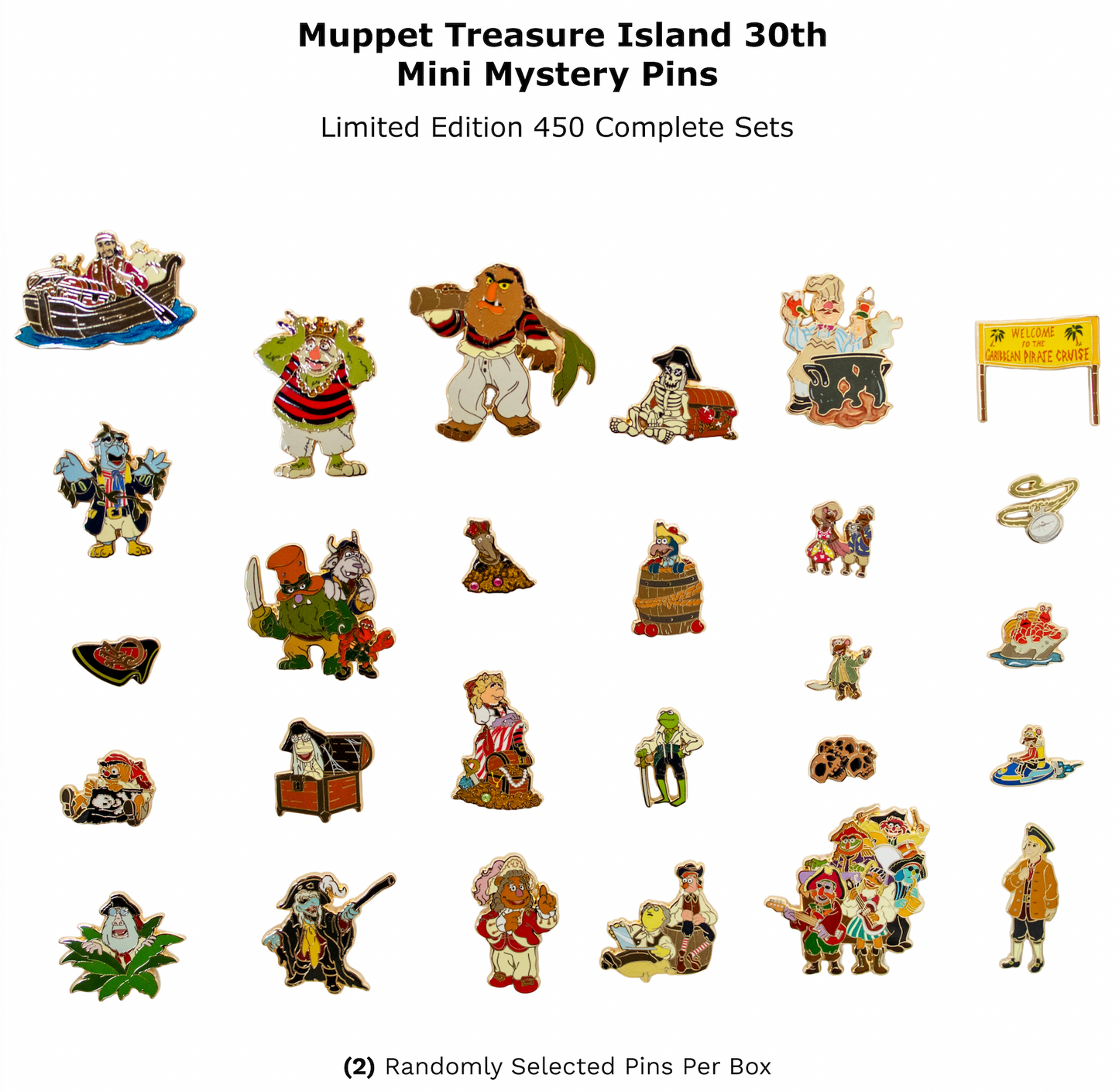 Muppet Treasure Island 30th Swag