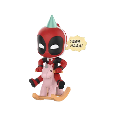 Pop Mart Marvel Deadpool Series Figures Blind Mystery Box