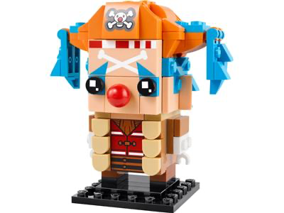 Retired LEGO 40800 BrickHeadz One Piece Buggy the Clown Figure