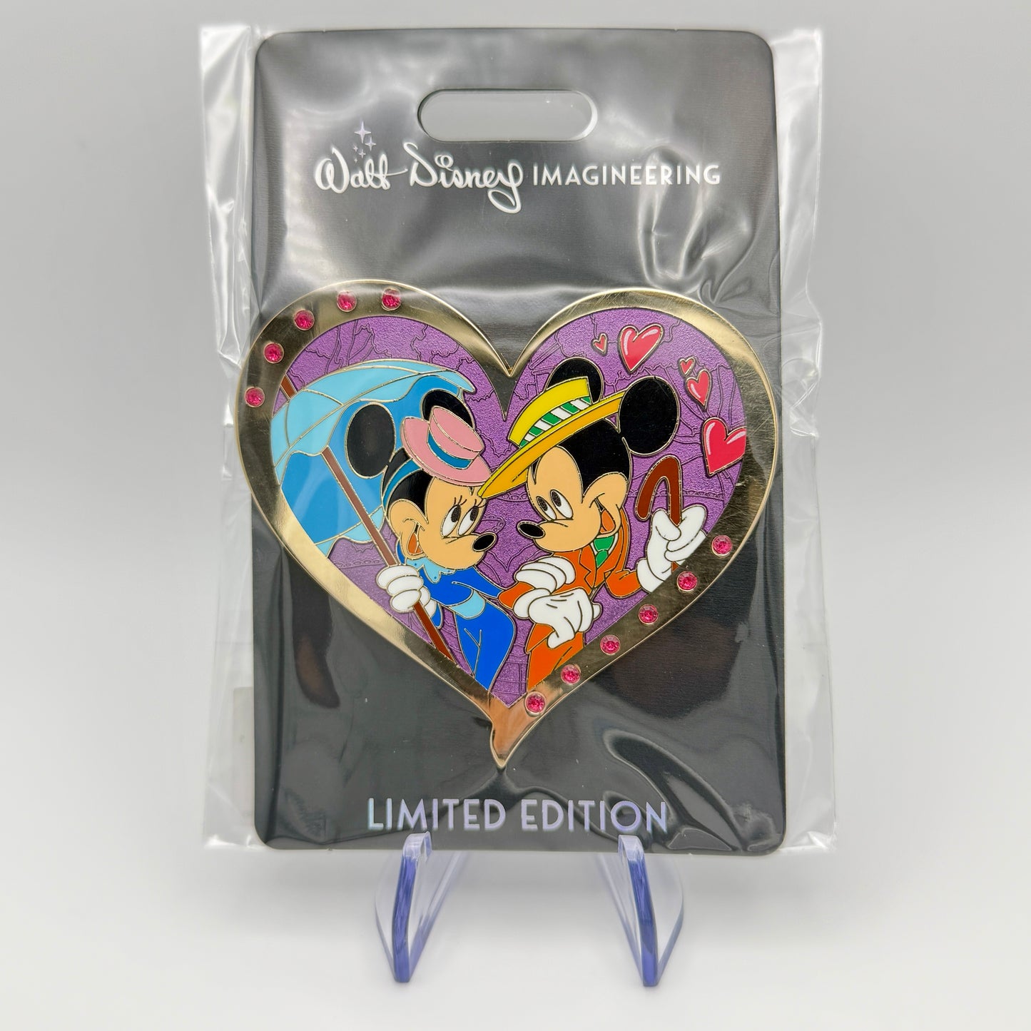 Mickey’s of Glendale - January 27th - WDI Pin Release - Valentine Gem Hearts Series 3 - Limited Edition 300
