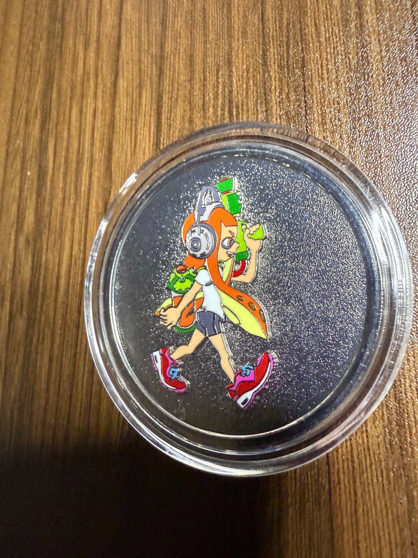 San Francisco Nintendo Store Grand Opening Collectible Coin - Splatoon Inkling
