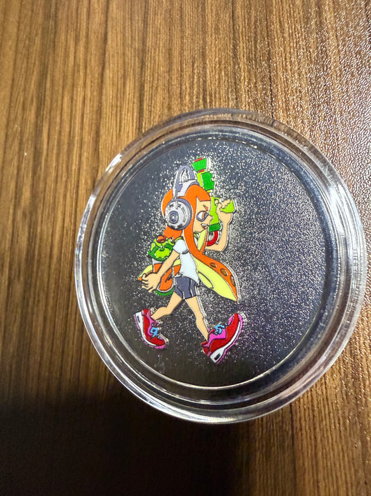 San Francisco Nintendo Store Grand Opening Collectible Coin - Splatoon Inkling