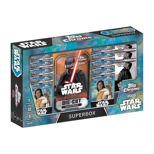 2025 Topps CHROME Star Wars Collection Box