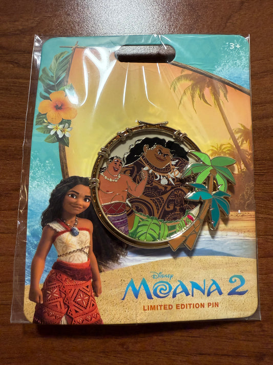 Limited Edition 400 Moni and Maui Moana 2 DSSH Pin