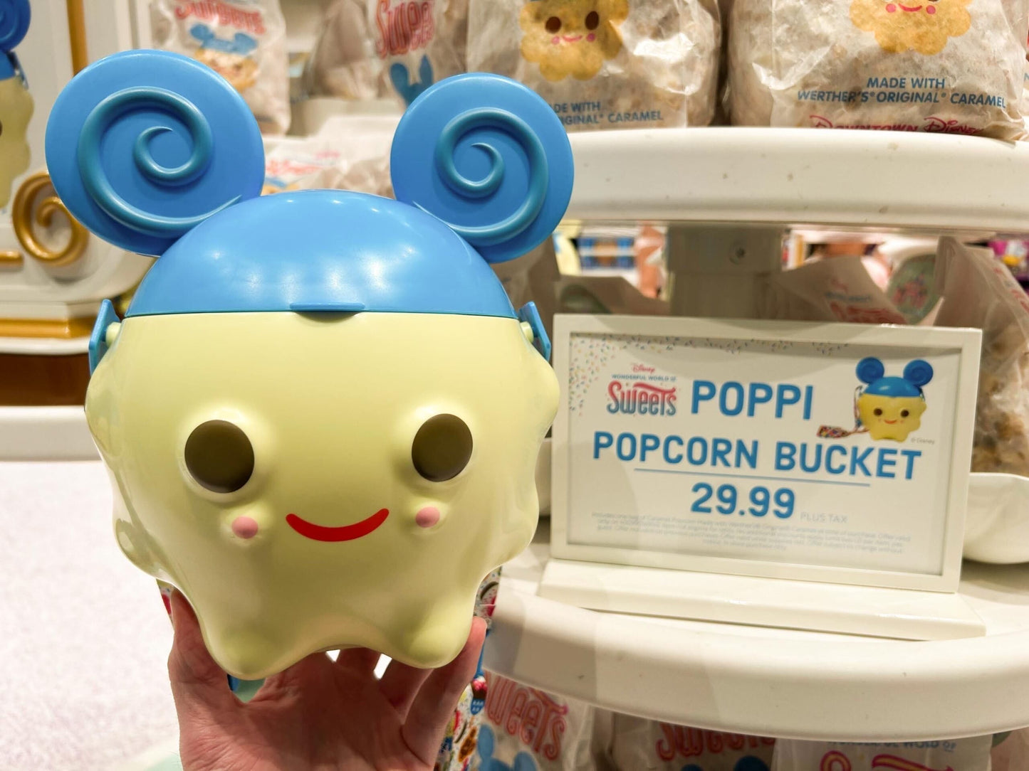 Disney Wonderful World of Sweets Poppi Popcorn Bucket