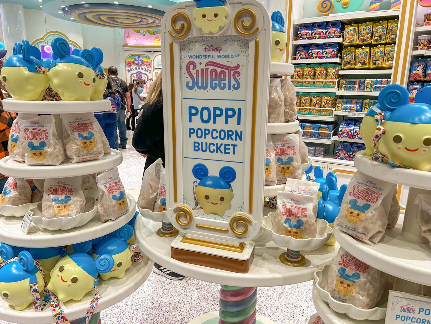 Disney Wonderful World of Sweets Poppi Popcorn Bucket