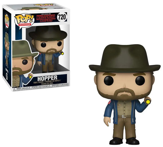 Funko Stranger Things POP! Television Hopper Vinyl Figure #720 [w/Flashlight]