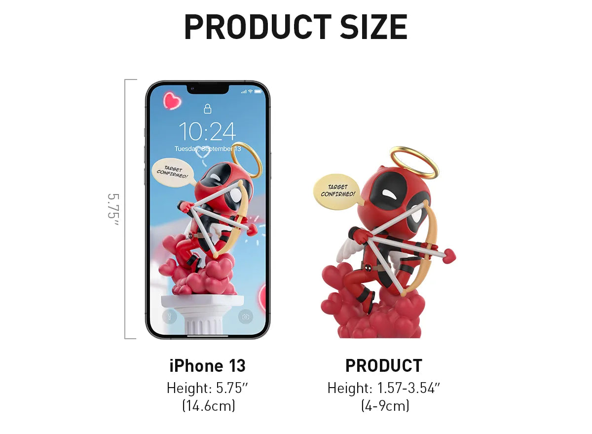 Pop Mart Marvel Deadpool Series Figures Blind Mystery Box