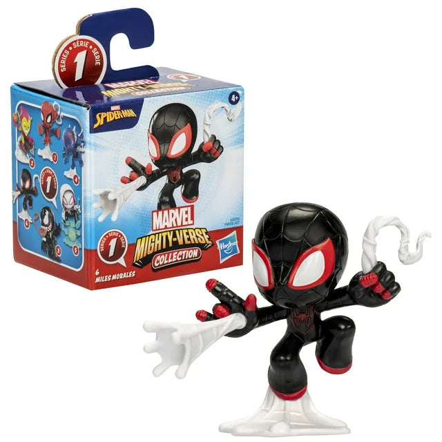 Hasbro Marvel Spider-Man Mighty-Verse Collection Series 1, Miles Morales Action Figure for Kids 4+