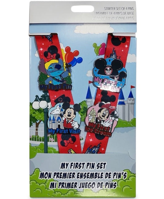 Mickey and Friends “My First” Pin Trading Starter Set