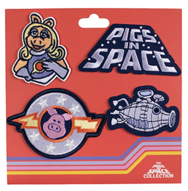 Mickey’s of Glendale Pigs In Space Limited Edition Patch Set