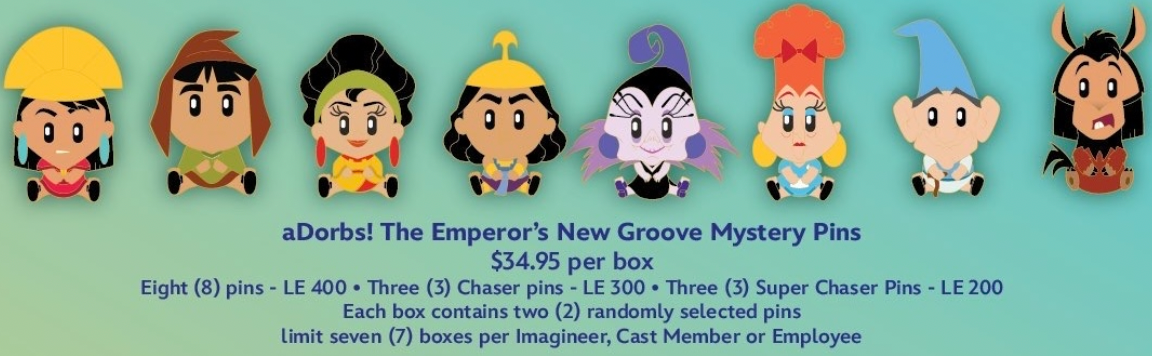 Mickey’s of Glendale - The Emperor’s New Groove WDI Collection