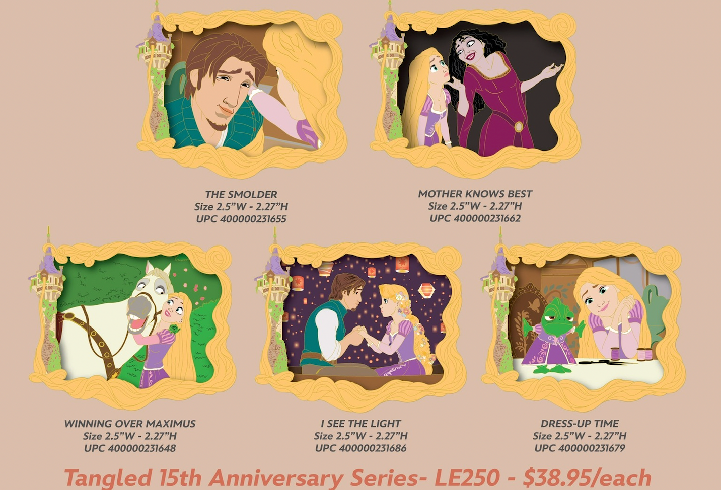TWDC-Tangled 15th Anniversary Series - LE 250