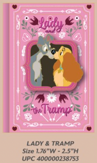 TWDC - Romantic Novels Pin Series Limited Edition 300