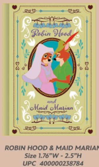 TWDC - Romantic Novels Pin Series Limited Edition 300