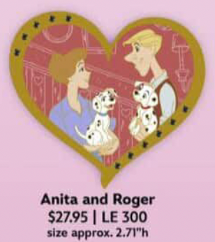Mickey’s of Glendale - January 27th - WDI Pin Release - Valentine Gem Hearts Series 3 - Limited Edition 300